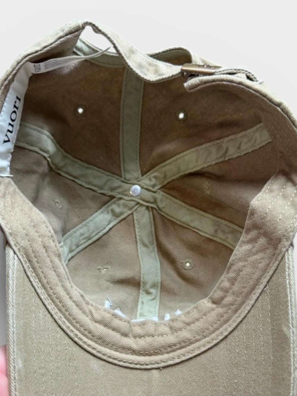 Vuori Signal Unisex Hat Adjustable Green OSFM - Picture 4 of 6